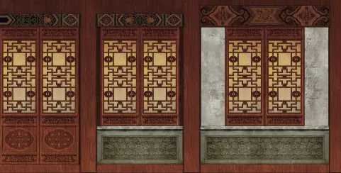 多文镇隔扇槛窗的基本构造和饰件